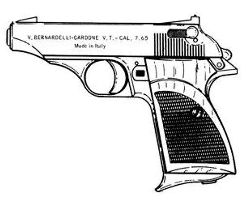 Bernardelli Model 60, .380ACP, 7 Rd Magazine Or Grips