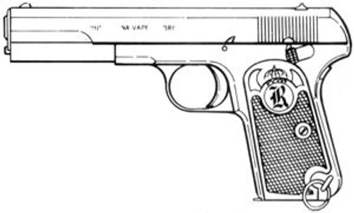 Browning Model 1903, Or Husqvarna, 9MM, 6 Rd Magazine Or Grips