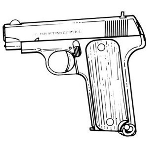 Automatic Pistol 1924, .32ACP Magazine Or Grips