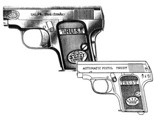 Trust, VP, .25ACP, 6 Rd Magazine Or Grips Trust, VP, .25ACP, 6 Rd Magazine Or Grips