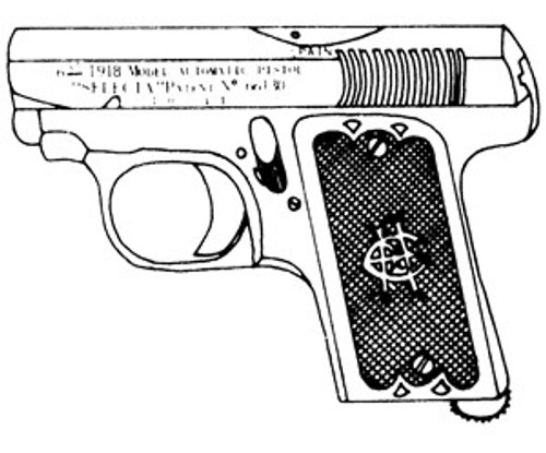 Selecta 1918, .25ACP, 6 Rd Magazine Or Grips Selecta 1918, .25ACP, 6 Rd Magazine Or Grips