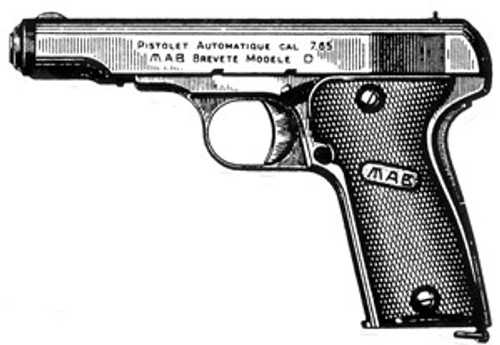 Mab D, .380ACP, 8 Rd Magazine Or Grips