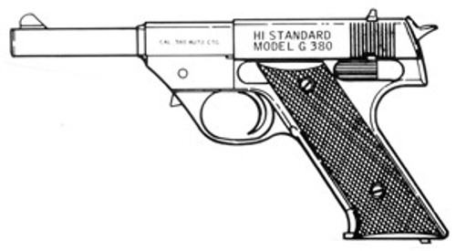High Standard G380, .380ACP, 6 RD Magazine Or Grips