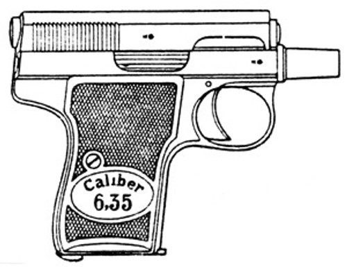 Helfrich Model 1,2,3, .25ACP Magazine Or Grips
