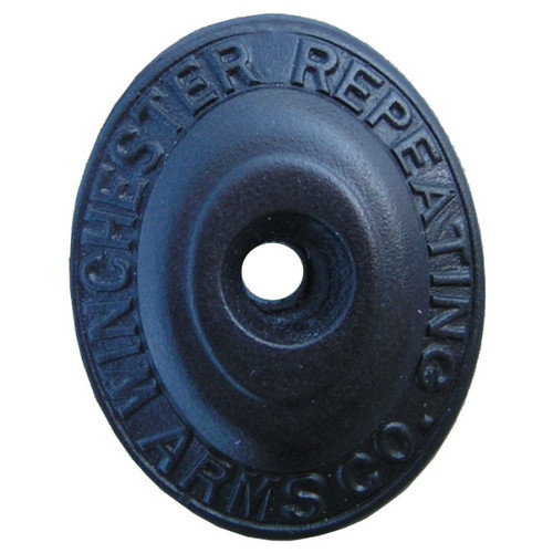 Winchester Grip Cap W/Prongs (1 3/8" X 1 3/32") E=Embossed Screw
