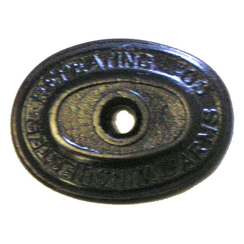 Winchester Grip Cap (1 11/16" X 1 1/4") E=Embossed Screw