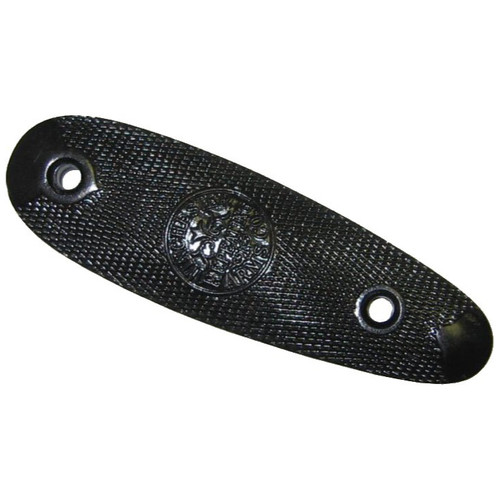 Winchester Buttplate Late (4 25/32" X 1 1/2") E=Embossed Screw Winchester Buttplate Late (4 25/32" X 1 1/2") E=Embossed Screw