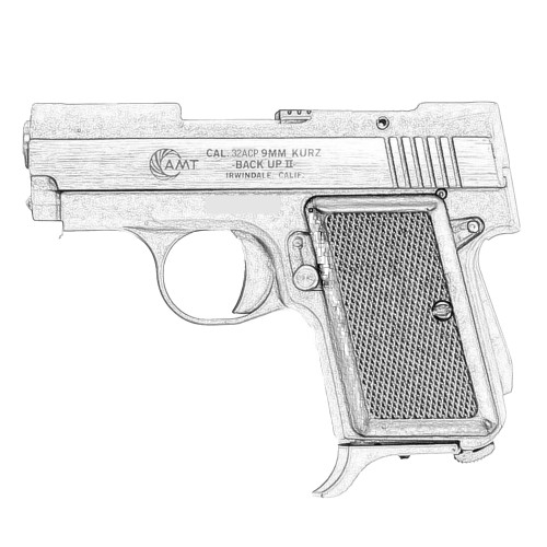 Amt Backup, .32ACP, 5 Rd: Amt Backup, .32ACP, 5 Rd: