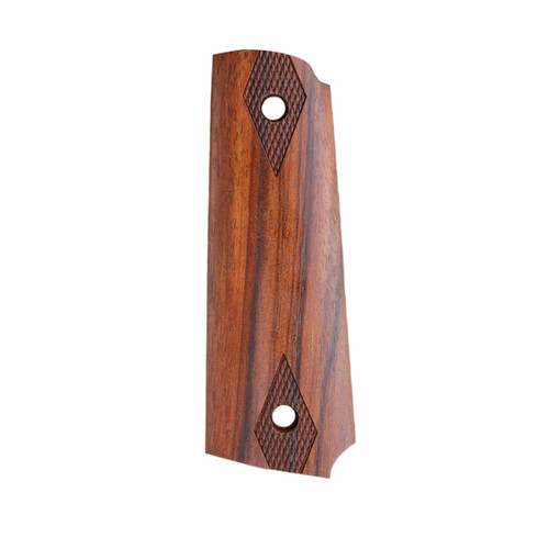 Colt 1911 Wood Grips (Smooth With Checkered Diamonds) Colt 1911 Wood Grips (Smooth With Checkered Diamonds)