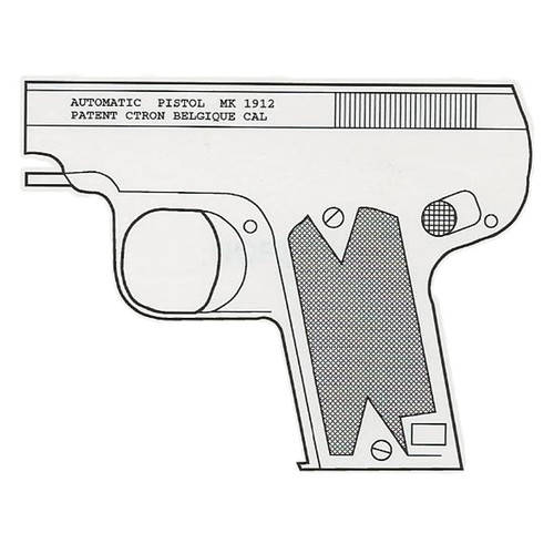 Automatic Pistol MK 1912, .32ACP, 5 Rd: Automatic Pistol MK 1912, .32ACP, 5 Rd: