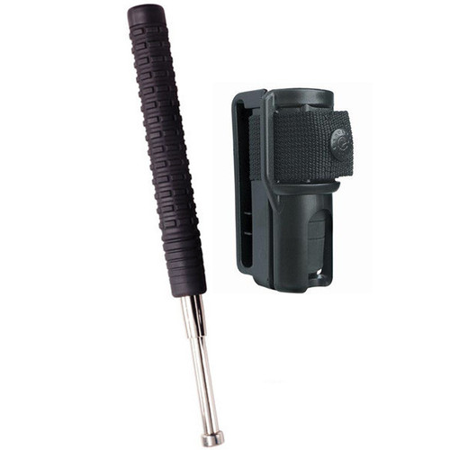 #1440 16" Chrome Expandable Baton With Tactical Holder #1440 16" Chrome Expandable Baton With Tactical Holder