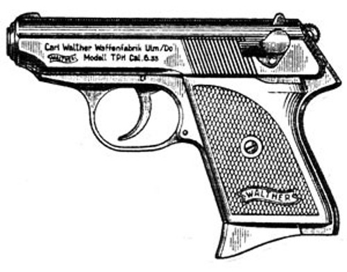 Walther TPH .22LR, 6 Rd: