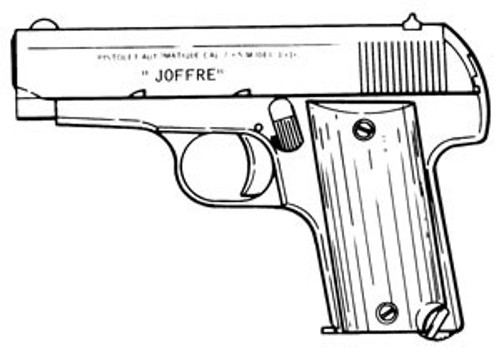 Joffre 1916, .32ACP, 7 Rd: Joffre 1916, .32ACP, 7 Rd: