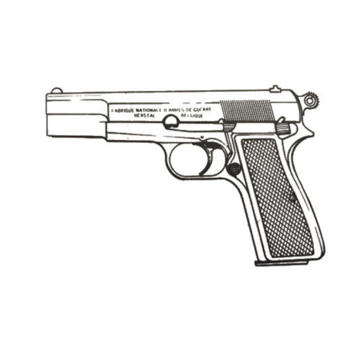 Browning 1935 Hi Power, 9MM, 10 Rd: Browning 1935 Hi Power, 9MM, 10 Rd: