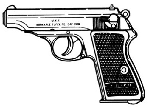 Kirikkale MKE .32ACP, 8 Rd: Kirikkale MKE .32ACP, 8 Rd: