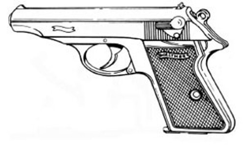 Walther Model PP .380ACP, 7 Rd: Walther Model PP .380ACP, 7 Rd: