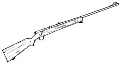 Winchester 43, .22 Hornet, 4 Rd: Winchester 43, .22 Hornet, 4 Rd: