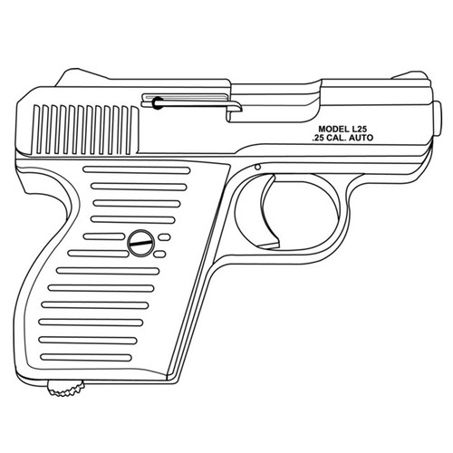 Lorcin L25, .25 Cal, 7 Rd: Lorcin L25, .25 Cal, 7 Rd: