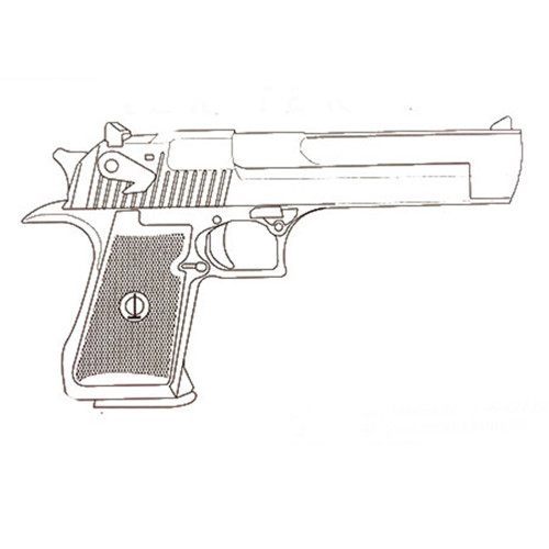 Desert Eagle .44 Mag 8Rd W/ Nickel Base Desert Eagle .44 Mag 8Rd W/ Nickel Base