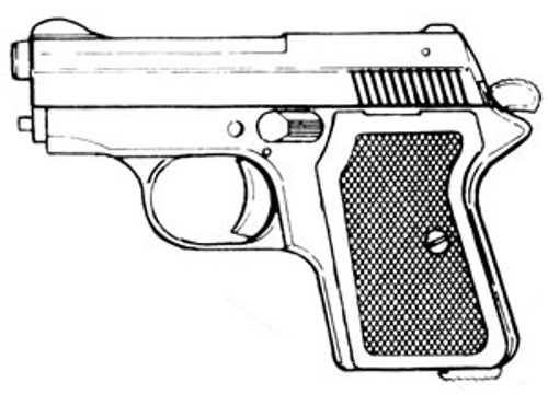 Excam GT 27, .25ACP, 7 Rd: Excam GT 27, .25ACP, 7 Rd:
