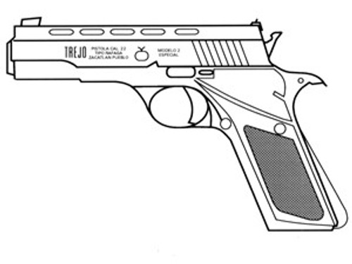 Trejo Model 2, .22 LR, 15 Rd: Trejo Model 2, .22 LR, 15 Rd: