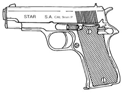 Star BK, BM, & BKM, 9MM, 8 Rd: Star BK, BM, & BKM, 9MM, 8 Rd: