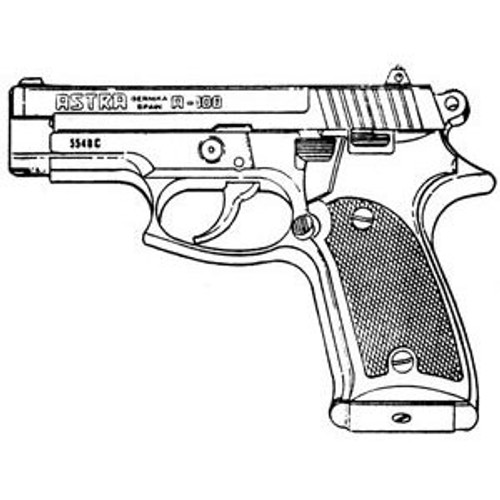 Astra A 100, .40 S&W, 10 Rd, Factory Mag: Astra A 100, .40 S&W, 10 Rd, Factory Mag: