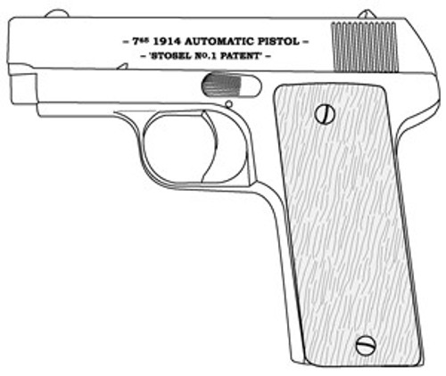 Stosel Pocket, .32ACP, 8 Rd: Stosel Pocket, .32ACP, 8 Rd: