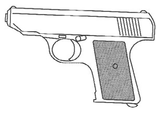 Rg 42, .25ACP, 7 Rd: Rg 42, .25ACP, 7 Rd: