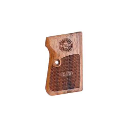 Astra Cub Wood Grips (Checkered With Logo) Astra Cub Wood Grips (Checkered With Logo)