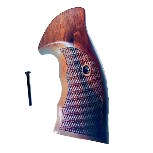MANURHIN MR73 FRENCH REVOLVER WOODEN GRIPS MANURHIN MR73 FRENCH REVOLVER WOODEN GRIPS