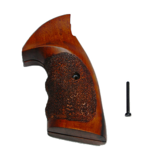 SMITH & WESSON K/L FRAME SQUARE BUTT WALNUT WOOD GRIPS SMITH & WESSON K/L FRAME SQUARE BUTT WALNUT WOOD GRIPS