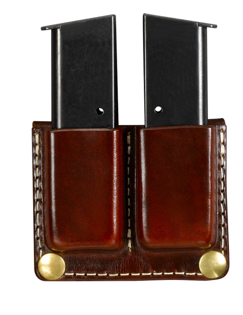 715 Dual Open Top Mag Carrier with Snaps for single stack .45/9mm