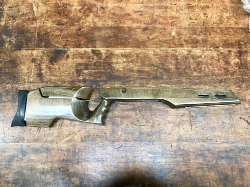 CZ 452 RIFLE TARGET STOCK WITH ALUM. RAIL  AND ADJUSTABLE PAD. ADAPTER FOR BIPOD