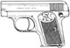 Browning Model 1906, .25ACP, 6 Rd: