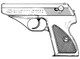 Mauser HSc, .32ACP, 7 Rd Magazine Or Grips