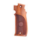 Star Model S-Series Wood Grips (Checkered With Logo)