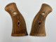 H&R MODEL 999 WOODEN GRIPS WITH MEDALLIONS