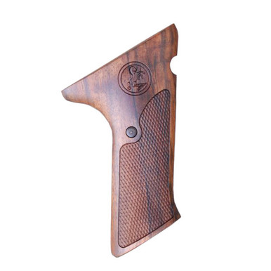 Colt Woodsman Match Target 2ND Series Wood Grips With Thumbrest