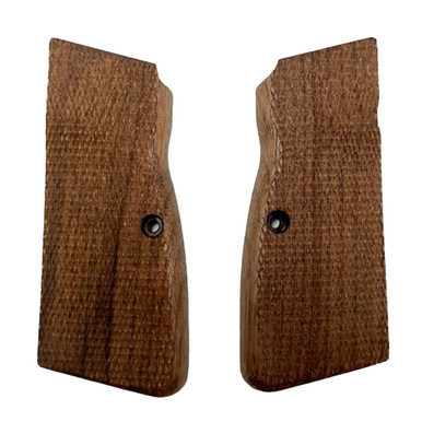 Poignées En Noyer Pour Pistolet Browning High Power MK3 - Marque KSD - Neuf