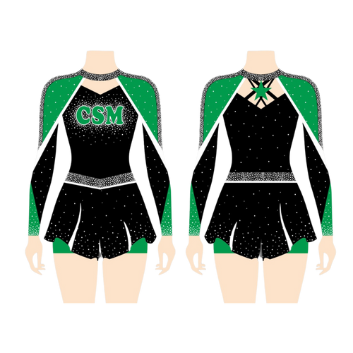 Cheer Uniform- City star Majorettes (UNDER 20)