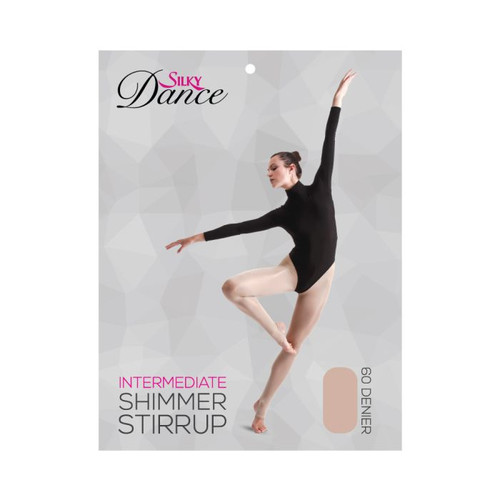 Silky Shimmer Stirrup Tights
