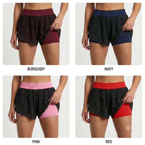 Rhinestone Butterfly Shorts - Any Colour