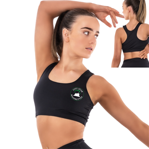 City Stars Racerback Crop Top