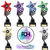 Holographic Trophy with Topper