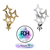 Holographic Trophy with Topper