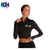 Long  Sleeved Crop Top 1/4 Zip