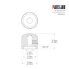 Dome Knob Set Screw