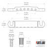 Stop Tail Piece / Aluminium