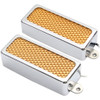 Gold Foil Mini Humbucker Pickups / Alnico 5